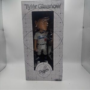 NIKA Dodgers Tyler Glasnow Collectible Box - White & Black